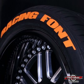 RACING FONT 0.75” (1,90cm)